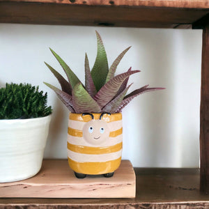 Plant Pot Planter Honey Bee