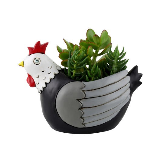 Chicken Chook Pot Planter Plant Large