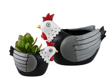 Load image into Gallery viewer, Chicken Chook Pot Planter Plant Large